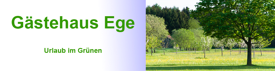 Gästehaus Ege Logo